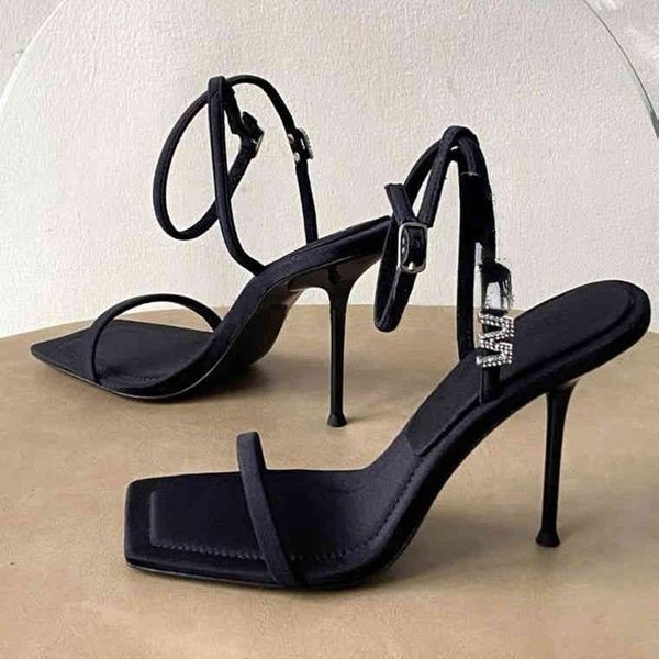 king sandals women's summer style one-sided high-heeled shoes women's thin heel square head rhinestone super women's shoes, Black
king sandals women's summer style one-sided high-heeled shoes women's thin heel square head rhinestone super women's shoes, Black