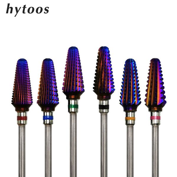 hytoos purple carbide nail drill bits 332" tornado carbide bit milling cutters for manicure pedicure nails accessories tools 220518, Silver
hytoos purple carbide nail drill bits 332" tornado carbide bit milling cutters for manicure pedicure nails accessories tools 220518, Silver