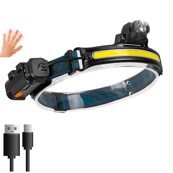 xpe cob led headlamp multi-function lamp c-type usb rechargeable headlight outdoor fishing strong light flashlight lantern zoom
xpe cob led headlamp multi-function lamp c-type usb rechargeable headlight outdoor fishing strong light flashlight lantern zoom