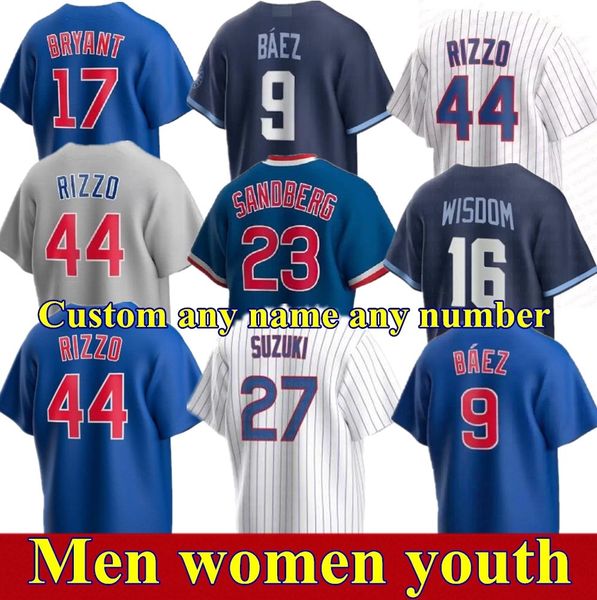 custom baseball jersey 9 javier baez 44 anthony rizzo willson contreras 17 kris bryant ryne sandberg jason heyward ian happ cub men women ki, Blue;black
custom baseball jersey 9 javier baez 44 anthony rizzo willson contreras 17 kris bryant ryne sandberg jason heyward ian happ cub men women ki, Blue;black