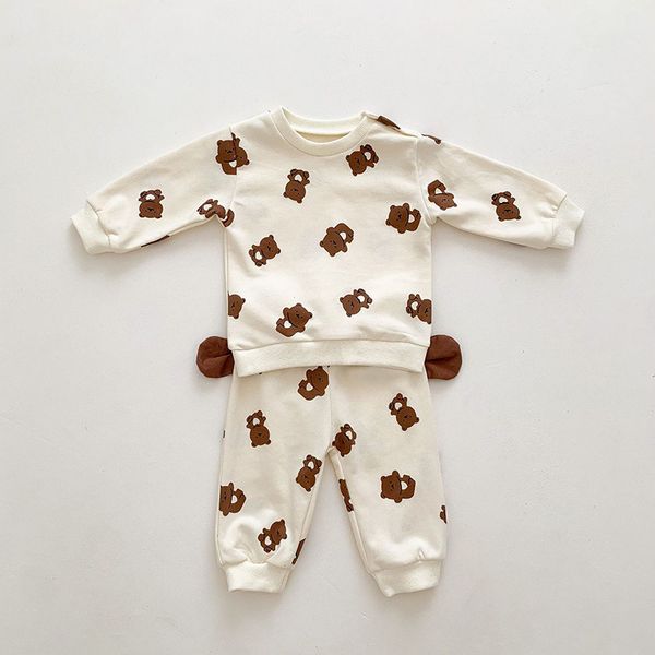 milancel autumn baby clothing set casual boys hoodie suit bear hoodies and full lenth pants 2 pcs girls clothes 220714, Blue
milancel autumn baby clothing set casual boys hoodie suit bear hoodies and full lenth pants 2 pcs girls clothes 220714, Blue