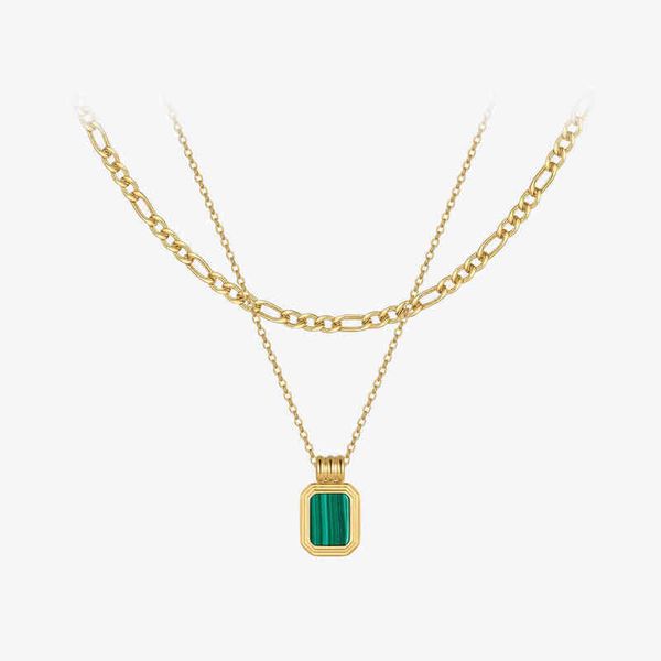 pendant necklaces enfashion square necklace for women gold set stainless steel wedding fashion jewelry bijoux femme p213279 220428, Silver
pendant necklaces enfashion square necklace for women gold set stainless steel wedding fashion jewelry bijoux femme p213279 220428, Silver