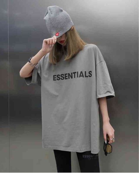 2022 summer fog double line ess letter tide brand short sleeve high street t-shirt loose high-quality trendy t-shirts, Black
2022 summer fog double line ess letter tide brand short sleeve high street t-shirt loose high-quality trendy t-shirts, Black