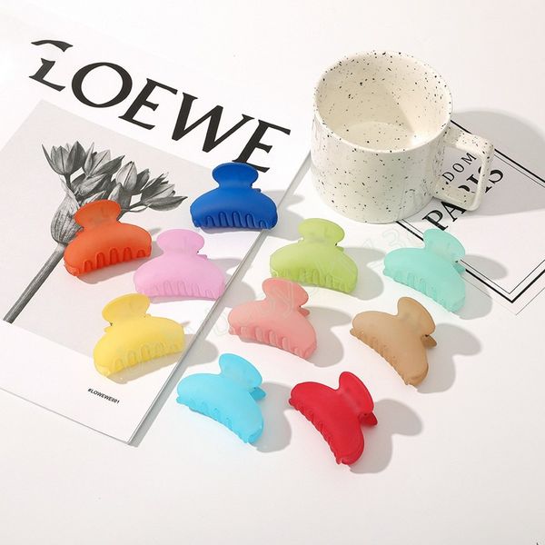 cute jell solid color geometric hair claws clamps frosted hair clips crab or women girls simple headwear hair accessories, Slivery;white
cute jell solid color geometric hair claws clamps frosted hair clips crab or women girls simple headwear hair accessories, Slivery;white