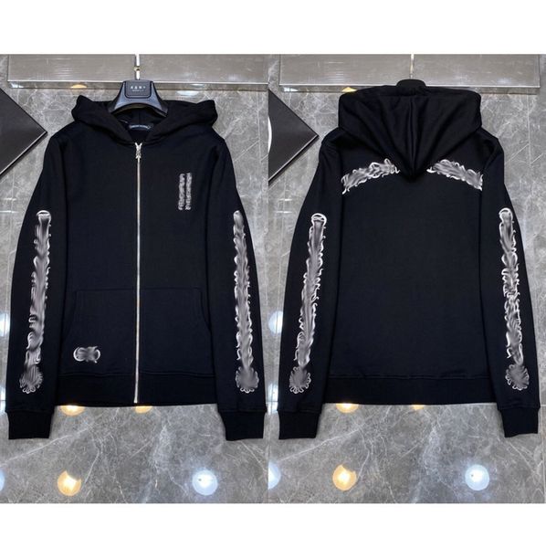 mens fashion loose sweatshirts classic brand ch designer hoodie horseshoe sanskrit print luxury zipper jacket pullover hooded coat women sw, Black
mens fashion loose sweatshirts classic brand ch designer hoodie horseshoe sanskrit print luxury zipper jacket pullover hooded coat women sw, Black