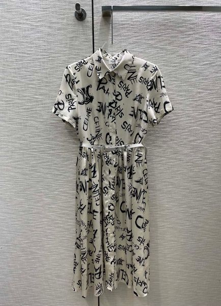original single high-end quality dress 2022 spring and summer latest letter dress, Black;gray
original single high-end quality dress 2022 spring and summer latest letter dress, Black;gray