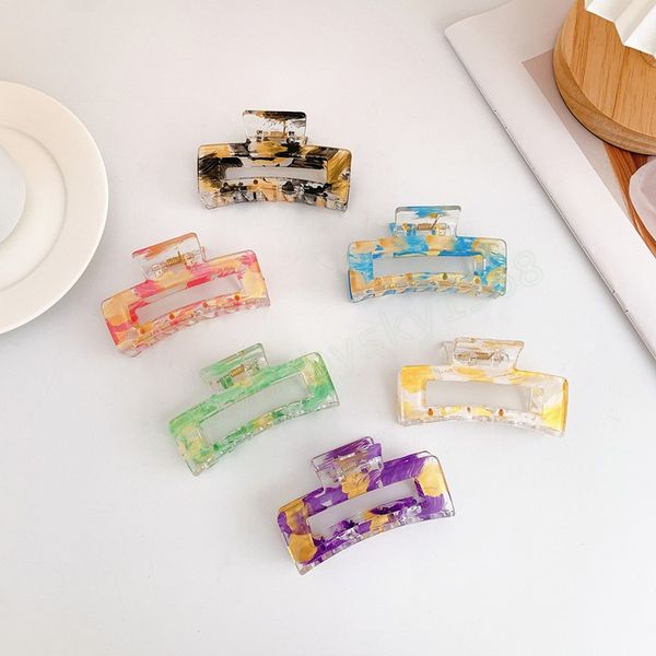 korea style ins hair clip color painted gold paint hairpin retro back of the head clamps women headwear, Slivery;white
korea style ins hair clip color painted gold paint hairpin retro back of the head clamps women headwear, Slivery;white