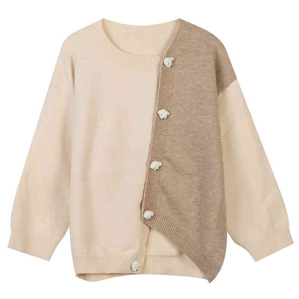 women's sweaters autumn winter beveled single breasted design irregular sweet slim round neck clothes with gentle sweater e8t0, White;black
women's sweaters autumn winter beveled single breasted design irregular sweet slim round neck clothes with gentle sweater e8t0, White;black