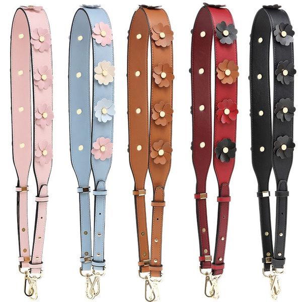 luxury diy handbag strap pu leather flower women bag shoulder straps for handbags casual replacement straps for bags 210302, Black
luxury diy handbag strap pu leather flower women bag shoulder straps for handbags casual replacement straps for bags 210302, Black
