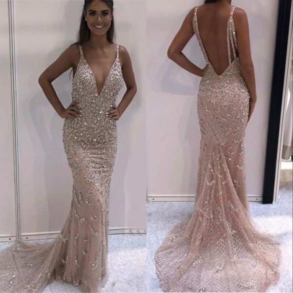chic crystal straps applique prom dresses mermaid sleeveless evening dresses, Black
chic crystal straps applique prom dresses mermaid sleeveless evening dresses, Black