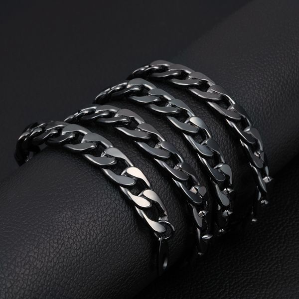 plating 18k gold gun black 7mm cuban chain hip hop man necklace 15 18 20 22 24 26 28 30 32 inch fashion jewelry, Silver
plating 18k gold gun black 7mm cuban chain hip hop man necklace 15 18 20 22 24 26 28 30 32 inch fashion jewelry, Silver