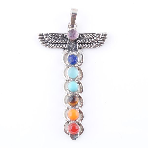 multicolor natural gemstone cross pendant art healing reiki chakra charm stone bead for necklace making dn3272, Silver
multicolor natural gemstone cross pendant art healing reiki chakra charm stone bead for necklace making dn3272, Silver