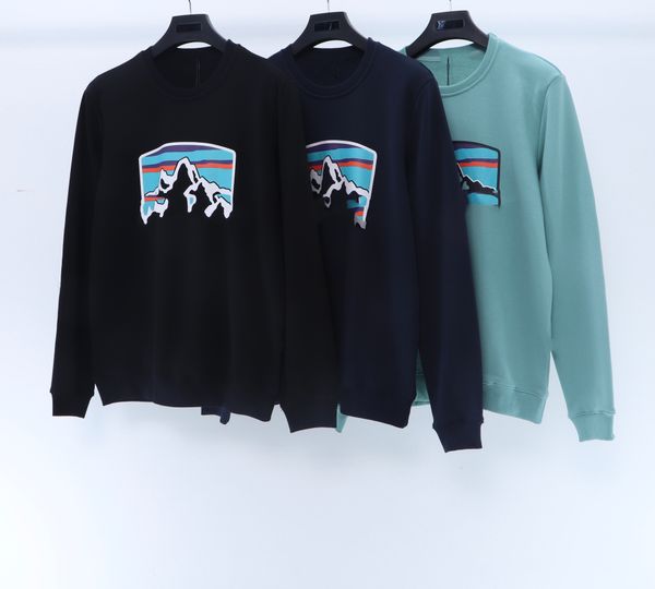 men's sweatshirts pata autumn and winter new trendy brand snow mountain print couple models loose casual round neck street style long s, Black
men's sweatshirts pata autumn and winter new trendy brand snow mountain print couple models loose casual round neck street style long s, Black