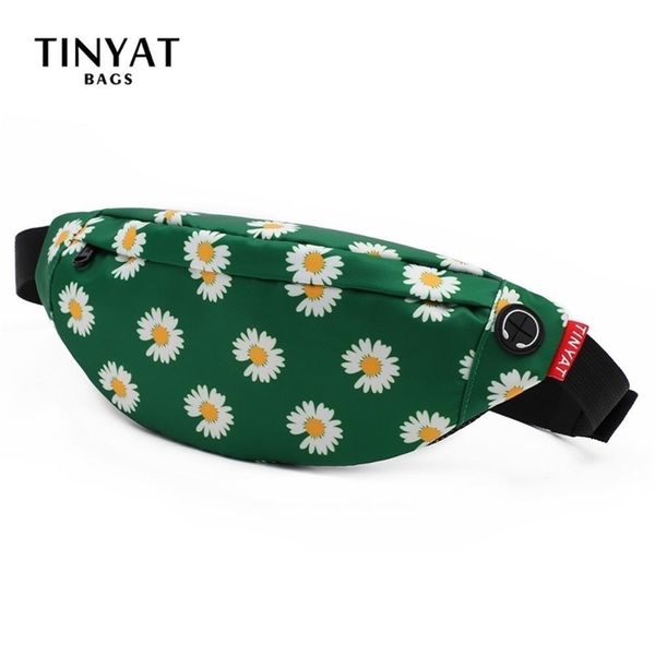 tinyat women print daisy waist pack bag female canvas bag belt fashion casual belt pouch female travel banana bags girl fanny 201118
tinyat women print daisy waist pack bag female canvas bag belt fashion casual belt pouch female travel banana bags girl fanny 201118