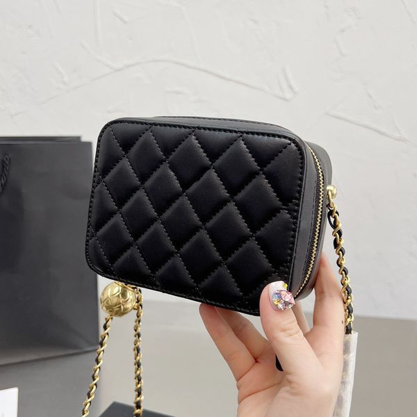 classic ladies mini zip smash ball camera bag lambskin square candy color quilted plaid chain adjustable strap gold metal hardware designer
classic ladies mini zip smash ball camera bag lambskin square candy color quilted plaid chain adjustable strap gold metal hardware designer