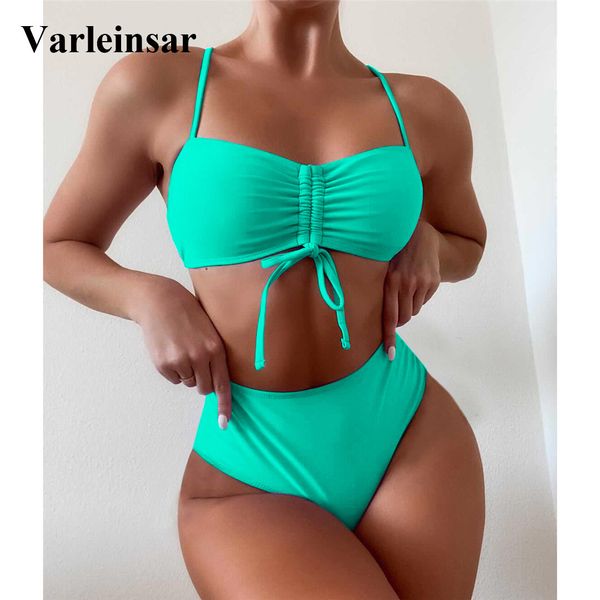 cross back lace up female swimsuit high waist bikini women swimwear two-pieces bikini set bather bathing suit swim v3083, White;black
cross back lace up female swimsuit high waist bikini women swimwear two-pieces bikini set bather bathing suit swim v3083, White;black