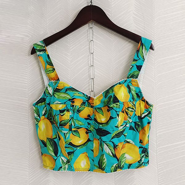 runway fashion women's t-shirt cotton camis corset fruit print spaghetti strap elegant holiday short bustier, White
runway fashion women's t-shirt cotton camis corset fruit print spaghetti strap elegant holiday short bustier, White
