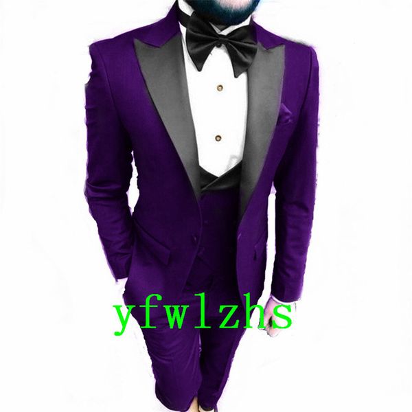 handsome one button man's suits peak lapel groom tuxedos groomsmen wedding/prom/dinner man blazer jacket pants vest tie n092, Black;gray
handsome one button man's suits peak lapel groom tuxedos groomsmen wedding/prom/dinner man blazer jacket pants vest tie n092, Black;gray
