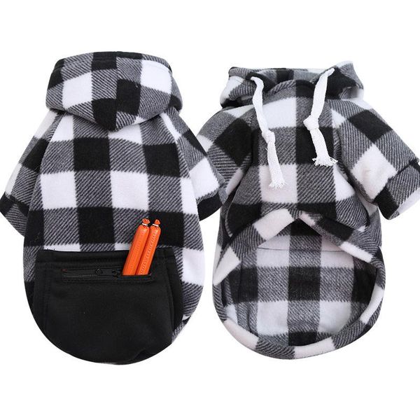 cat costumes pet's clothes casual pullover hoodies plaid sweater with zipper pocket dog jersey for winter small medium big breeds nin66
cat costumes pet's clothes casual pullover hoodies plaid sweater with zipper pocket dog jersey for winter small medium big breeds nin66