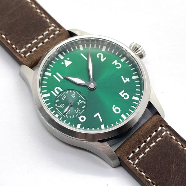 42mm fine steel lanbao back transparent manual chain men's mechanical watch luminous waterproof round simple personalized, Slivery;brown
42mm fine steel lanbao back transparent manual chain men's mechanical watch luminous waterproof round simple personalized, Slivery;brown
