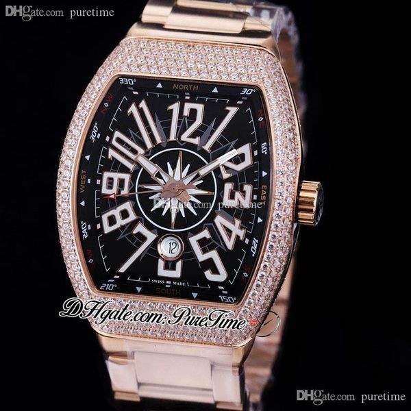 vanguard classic v45 a21j automatic mens watch dimaonds bezel rose gold black inner dial white big number markers stainless steel bracelet w, Slivery;brown
vanguard classic v45 a21j automatic mens watch dimaonds bezel rose gold black inner dial white big number markers stainless steel bracelet w, Slivery;brown