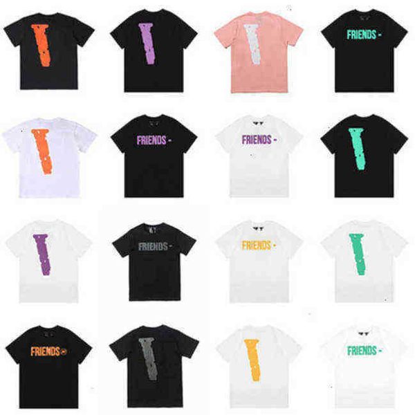 21ss t-shirt big v men and women loose casual smoke vlone angel friends short vlones sleeves, White;black
21ss t-shirt big v men and women loose casual smoke vlone angel friends short vlones sleeves, White;black