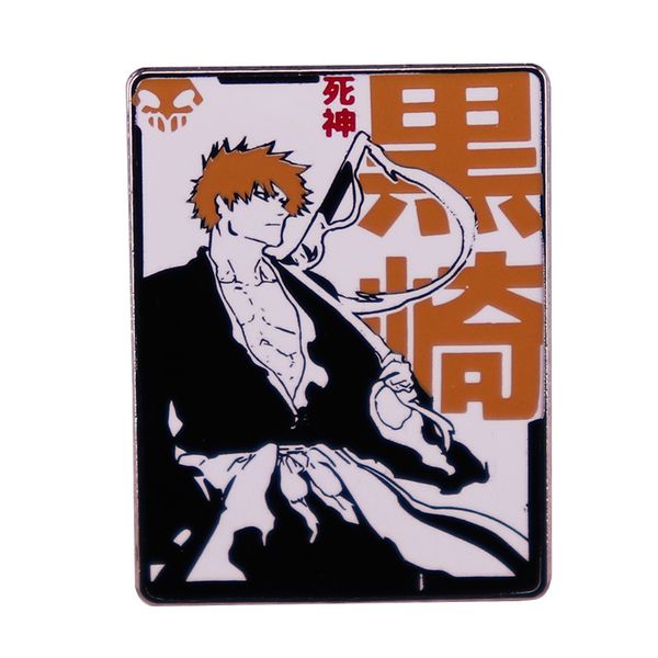 ichigo kurosaki enamel pin brooch anime bleach manga poster art badge jewelry, Blue
ichigo kurosaki enamel pin brooch anime bleach manga poster art badge jewelry, Blue