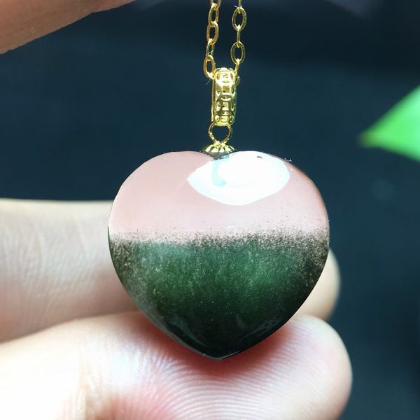 natural green phantom quartz heart pendant 16-17-7mm clear bead love women man necklace jewelry phantom rare garden aaaaaa, Silver
natural green phantom quartz heart pendant 16-17-7mm clear bead love women man necklace jewelry phantom rare garden aaaaaa, Silver