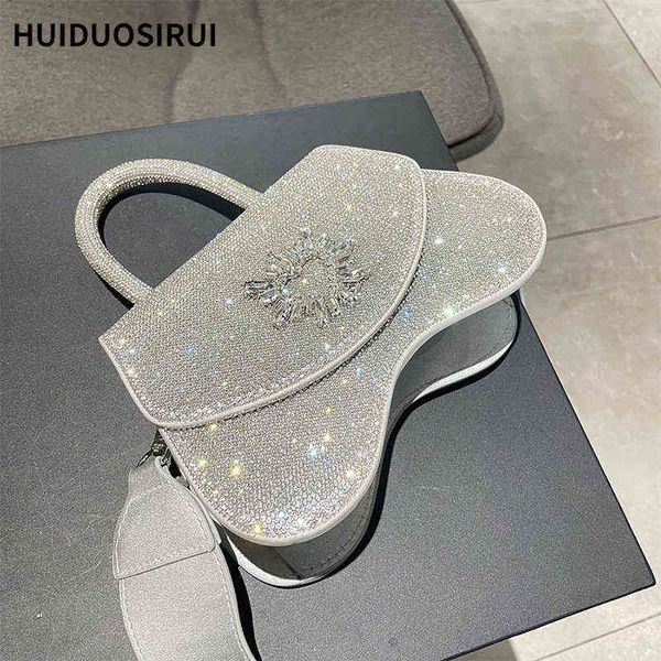 crystal rhinestone evening crossbody bags for women luxury brand purse mini handle handbag chain mesh clutch party220427
crystal rhinestone evening crossbody bags for women luxury brand purse mini handle handbag chain mesh clutch party220427