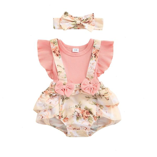 summer newborn baby girls outfit fly sleeve bow patchwork romper headband floral print clothes, Blue
summer newborn baby girls outfit fly sleeve bow patchwork romper headband floral print clothes, Blue