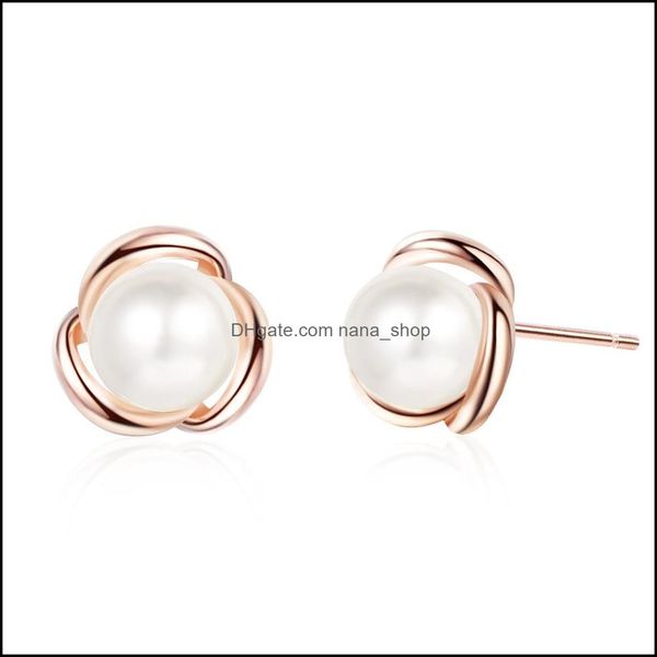 stud earrings jewelry rose gold women round pearl ear studs elegant piercing drop delivery 2021 oltnu, Golden;silver
stud earrings jewelry rose gold women round pearl ear studs elegant piercing drop delivery 2021 oltnu, Golden;silver