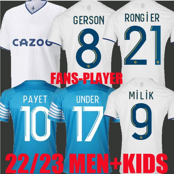 22 23 milik soccer jerseys 2022 2023 marseilles maillot foot cuisance bakambu under gerson payet football shirt men kids kit guendouzi dieng, Black;yellow
22 23 milik soccer jerseys 2022 2023 marseilles maillot foot cuisance bakambu under gerson payet football shirt men kids kit guendouzi dieng, Black;yellow
