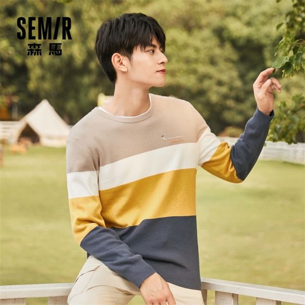 sweater men 2020 new trend contrast stitching sweater cotton casual round neck pullover sweater autumn lj200919, White;black
sweater men 2020 new trend contrast stitching sweater cotton casual round neck pullover sweater autumn lj200919, White;black