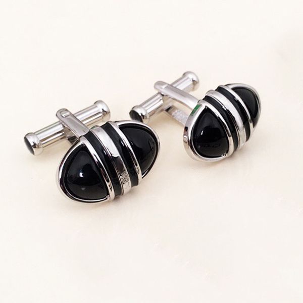 luxury cuff stainless steel black paint men's cufflinks frensh pattern m cufflink for gift, Silver
luxury cuff stainless steel black paint men's cufflinks frensh pattern m cufflink for gift, Silver