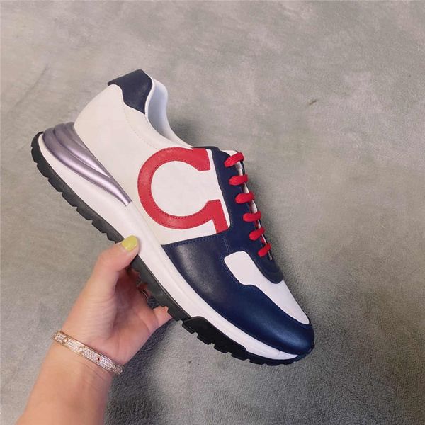 contrast color low lace up thick soled sports running shoes trendy high-end men casual shoes size 38-45, Black
contrast color low lace up thick soled sports running shoes trendy high-end men casual shoes size 38-45, Black