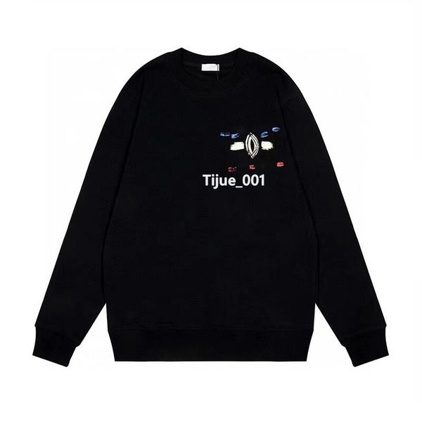 22ss france new classic letter printed sweatshirt early autumn winter limited man women crewneck pullover fashion street high end designer s, Black
22ss france new classic letter printed sweatshirt early autumn winter limited man women crewneck pullover fashion street high end designer s, Black