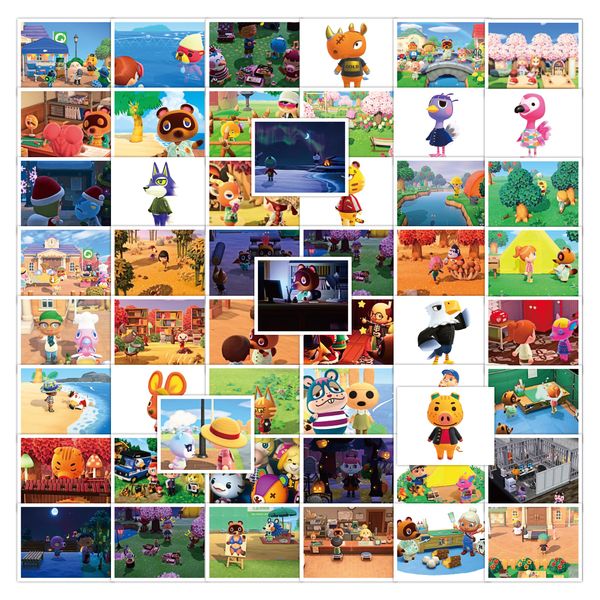 50pcs animal crossing anime cute car stickers pack for diy skateboard suitcase guitar case luggage lapdecals waterproof
50pcs animal crossing anime cute car stickers pack for diy skateboard suitcase guitar case luggage lapdecals waterproof
