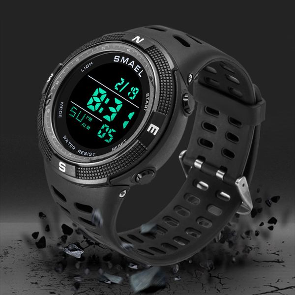 smael watch men outdoor sport chrono digital wristwatch timer waterproof military army mens watches led display electronic clock
smael watch men outdoor sport chrono digital wristwatch timer waterproof military army mens watches led display electronic clock