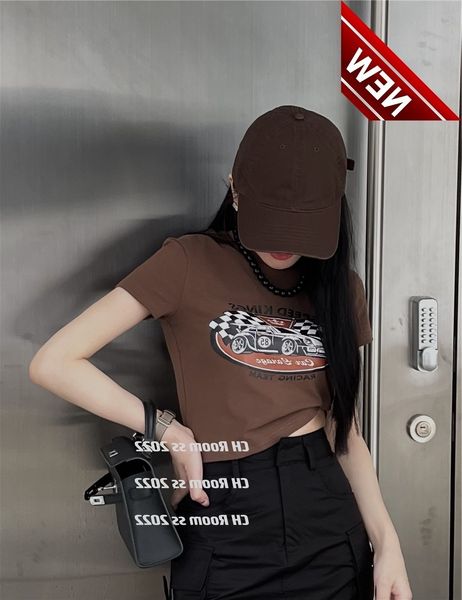 ch summer new south korea fashionable car print slim fit versatile niche short sleeve t-shirt women, White;black
ch summer new south korea fashionable car print slim fit versatile niche short sleeve t-shirt women, White;black
