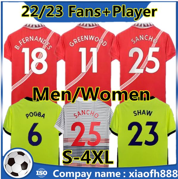 s-4xl 22 23 sancho shaw cavani soccer jerseys fans player version bruno fernandes pogba rashford football shirt 2022 2023 man women kit, Black;yellow
s-4xl 22 23 sancho shaw cavani soccer jerseys fans player version bruno fernandes pogba rashford football shirt 2022 2023 man women kit, Black;yellow