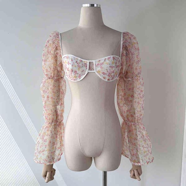 women's knits tees foreign trade original single bubble sleeve sweet spice girl pure desire to print organza slim outerwear jacket, White
women's knits tees foreign trade original single bubble sleeve sweet spice girl pure desire to print organza slim outerwear jacket, White