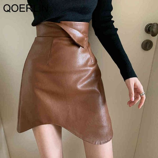 qoerlin back zipper skirts leather pu skirt high waist irregular midi skirt women black skirts mini plus size outfit office 210412
qoerlin back zipper skirts leather pu skirt high waist irregular midi skirt women black skirts mini plus size outfit office 210412