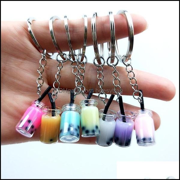 keychains fashion accessories wholesale 150 pcs 2.2x1cm creative acrylic keychain pearl milk drink bottle keyring bag pendan dhi76, Silver
keychains fashion accessories wholesale 150 pcs 2.2x1cm creative acrylic keychain pearl milk drink bottle keyring bag pendan dhi76, Silver