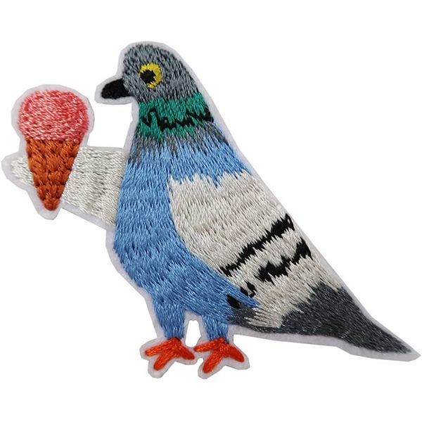 dove bird sewing notions embroidery patches iron on animal cartoon patch for clothing shirts bags, Black
dove bird sewing notions embroidery patches iron on animal cartoon patch for clothing shirts bags, Black