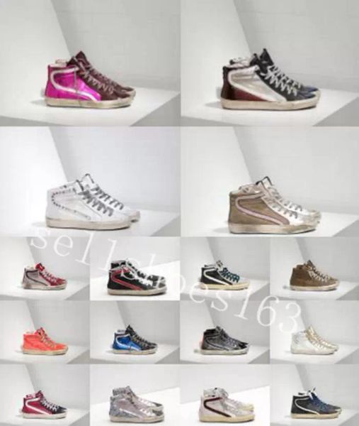 2021 selling golden mid star high shoe italy fashion women sneakers luxury brand trainers sequin classic white do -old dirty men sho lis, Black
2021 selling golden mid star high shoe italy fashion women sneakers luxury brand trainers sequin classic white do -old dirty men sho lis, Black