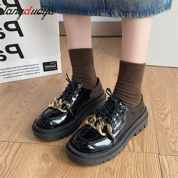 chain oxford shoes women 2022 spring comfort black leather shoes loafers woman vintage lace up platform oxford shoes for women
chain oxford shoes women 2022 spring comfort black leather shoes loafers woman vintage lace up platform oxford shoes for women