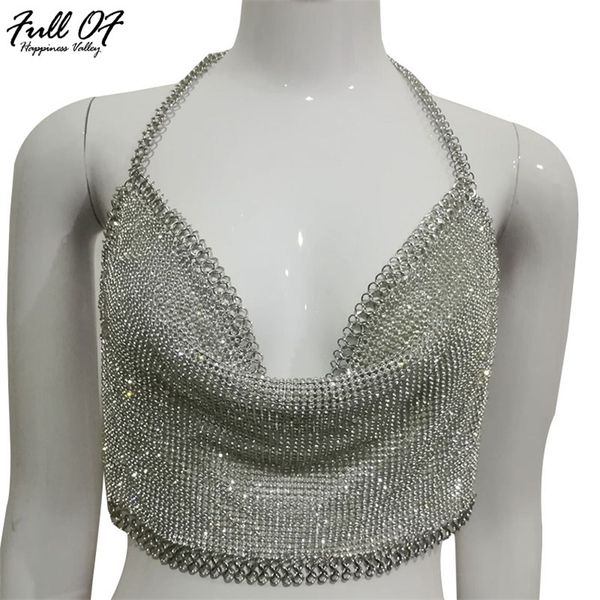 metal crystal diamond crop beach fitness women summer halter s sequin tank bralette cropped feminino camis 220316, White
metal crystal diamond crop beach fitness women summer halter s sequin tank bralette cropped feminino camis 220316, White