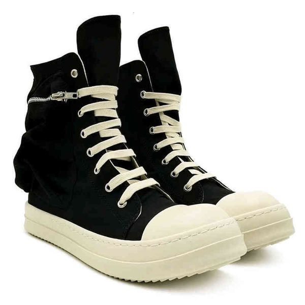 rick original men shoes rric owens sneakers gentlemen casual canvas laarzen linka9, Black
rick original men shoes rric owens sneakers gentlemen casual canvas laarzen linka9, Black