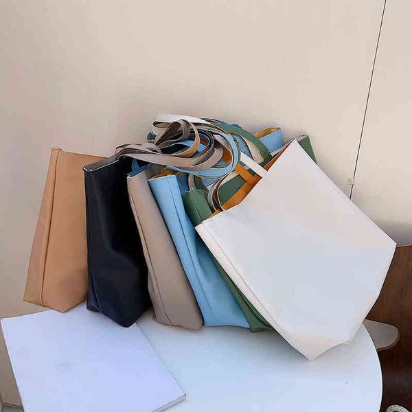 summer large capacity travel tote bags women solid color dual-use shopping bags female square shoulder handbags g220519
summer large capacity travel tote bags women solid color dual-use shopping bags female square shoulder handbags g220519