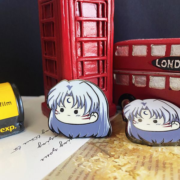 inuyasha anime periphery killing pills enamel printing badges cartoon brooches cute ornaments ornaments two-dimensional, Blue
inuyasha anime periphery killing pills enamel printing badges cartoon brooches cute ornaments ornaments two-dimensional, Blue